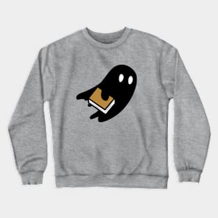 bookish ghost Crewneck Sweatshirt